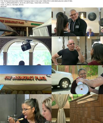 Restaurant Impossible S20E07 Slumping Sales in San Jose 1080p HEVC x265 