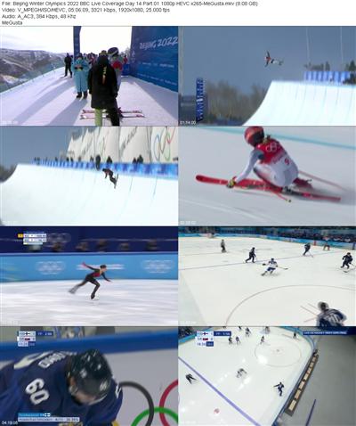 Beijing Winter Olympics 2022 BBC Live Coverage Day 14 Part 01 1080p HEVC x265 