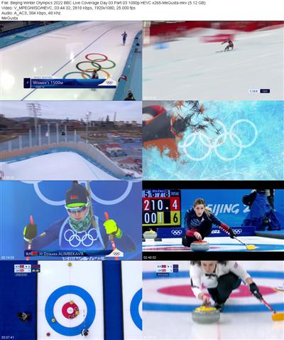 Beijing Winter Olympics 2022 BBC Live Coverage Day 03 Part 03 1080p HEVC x265 