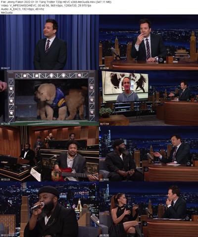 Jimmy Fallon 2022 01 31 Tariq Trotter 720p HEVC x265 