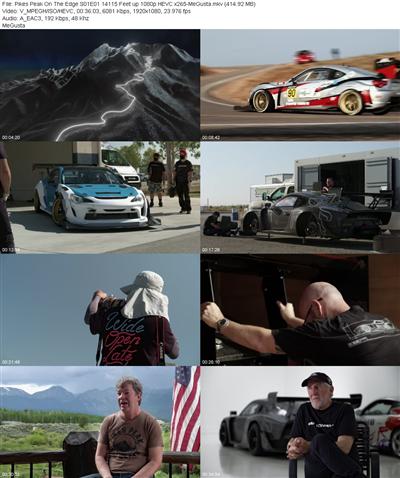 Pikes Peak On The Edge S01E01 14115 Feet up 1080p HEVC x265 