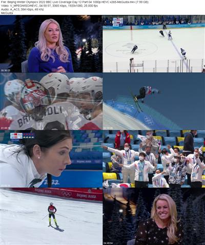 Beijing Winter Olympics 2022 BBC Live Coverage Day 12 Part 04 1080p HEVC x265 