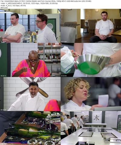 Great British Menu S17E01 Central Starter and Fish Courses REAL 1080p HEVC x265 