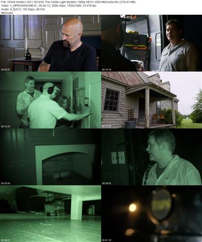 Ghost Hunters 2021 S01E05 The Castle Light Mystery 1080p HEVC x265 