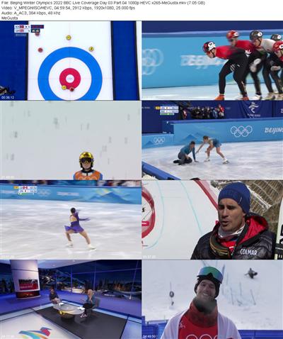 Beijing Winter Olympics 2022 BBC Live Coverage Day 03 Part 04 1080p HEVC x265 
