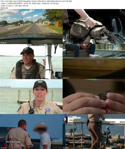 Lone Star Law S10E05 Slaughter at Sea 720p HEVC x265 