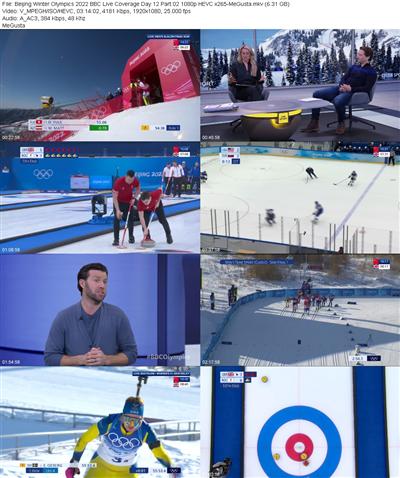 Beijing Winter Olympics 2022 BBC Live Coverage Day 12 Part 02 1080p HEVC x265 