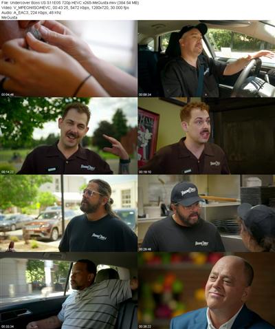 Undercover Boss US S11E05 720p HEVC x265 