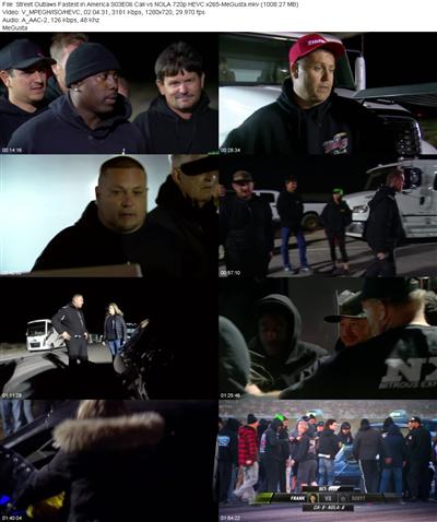 Street Outlaws Fastest in America S03E06 Cali vs NOLA 720p HEVC x265 