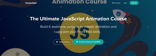 The Ultimate JavaScript Animation Course - DevelopedByED