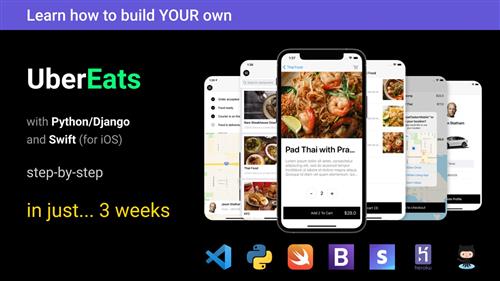 Build Your Own UberEats system with Python Django and Swift