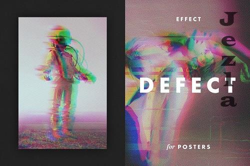 Defect Photo Effect for Posters - 7021655