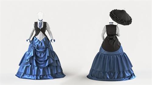 Natalija Jagarinec - Creating a Victorian Style Gown with Marvelous Designer