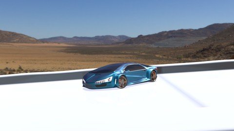 Learn to Create, Animate & Market Your Own 3D Car Designs