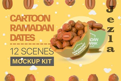 Cartoon Ramadan Dates Kit - 7024302