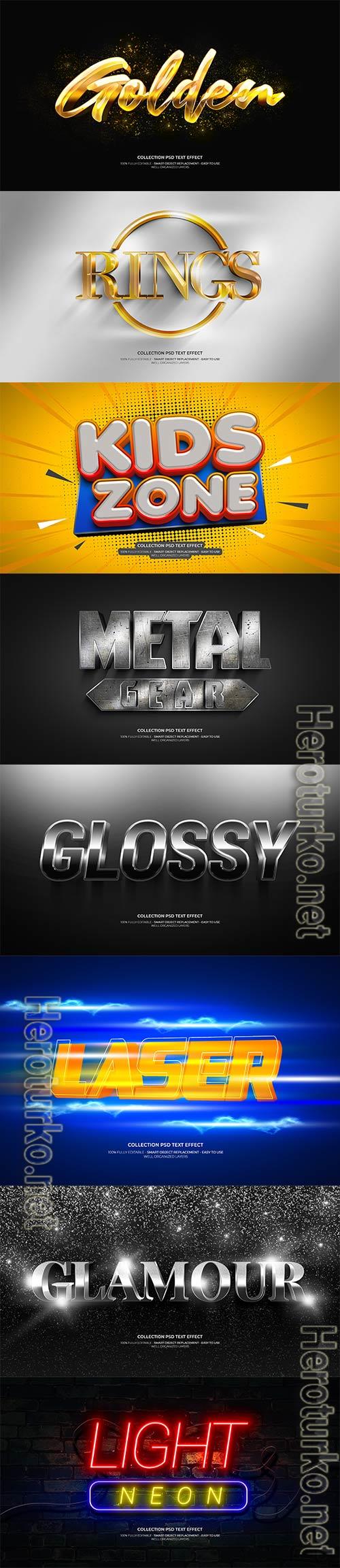 Psd text effect set vol 238