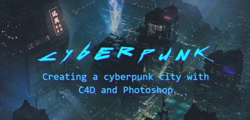 Job Menting   Creating a Cyberpunk City with C4D