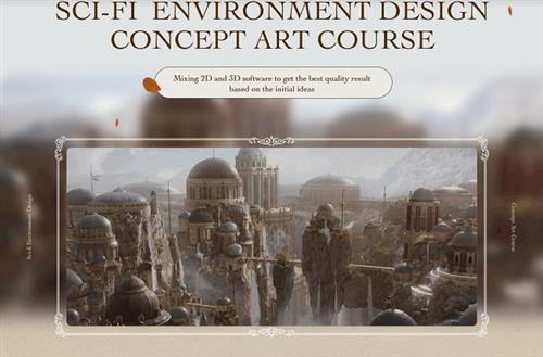 Pedro Blanco   Sci Fi Environment Design Concept Art Course
