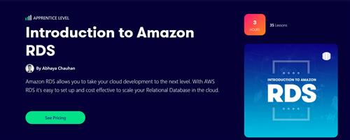 Acloud Guru - Introduction to Amazon RDS By Abhaya Chauhan