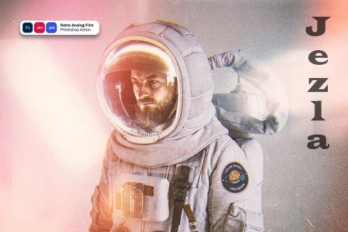 Retro Analog Film Photoshop Action