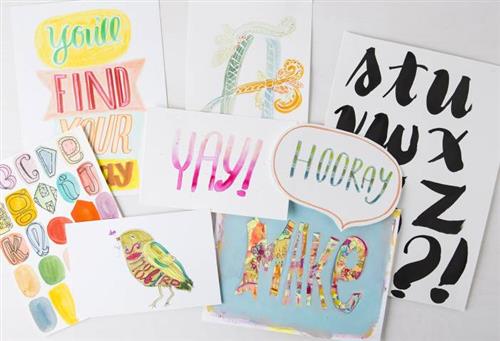 Daily Lettering Challenge - 31 Creative Lettering Ideas with Pam Garrison