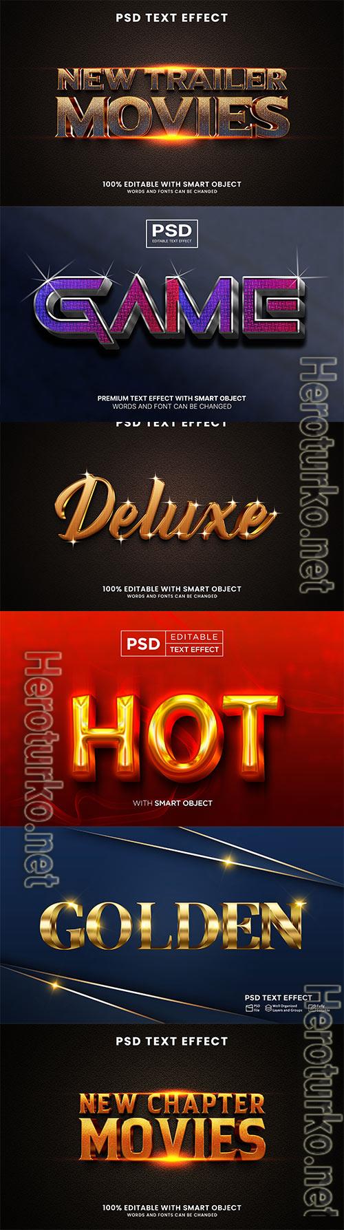 Psd text effect set vol 261