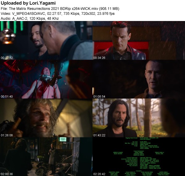 The Matrix Resurrections (2021) BDRip x264-WICK