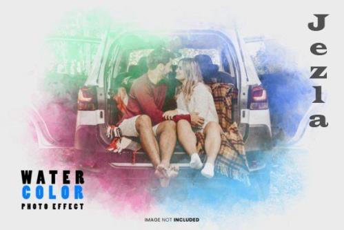 Watercolor Photo Effect - PSD Effect