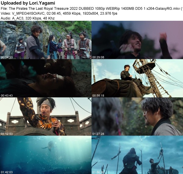 The Pirates The Last Royal Treasure (2022) DUBBED 1080p WEBRip x264-GalaxyRG