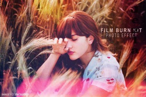 Film Burn Kit Photo Effect