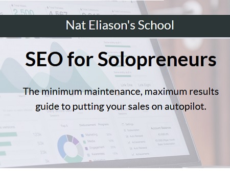 SEO for Solopreneurs - Nat Eliason's School