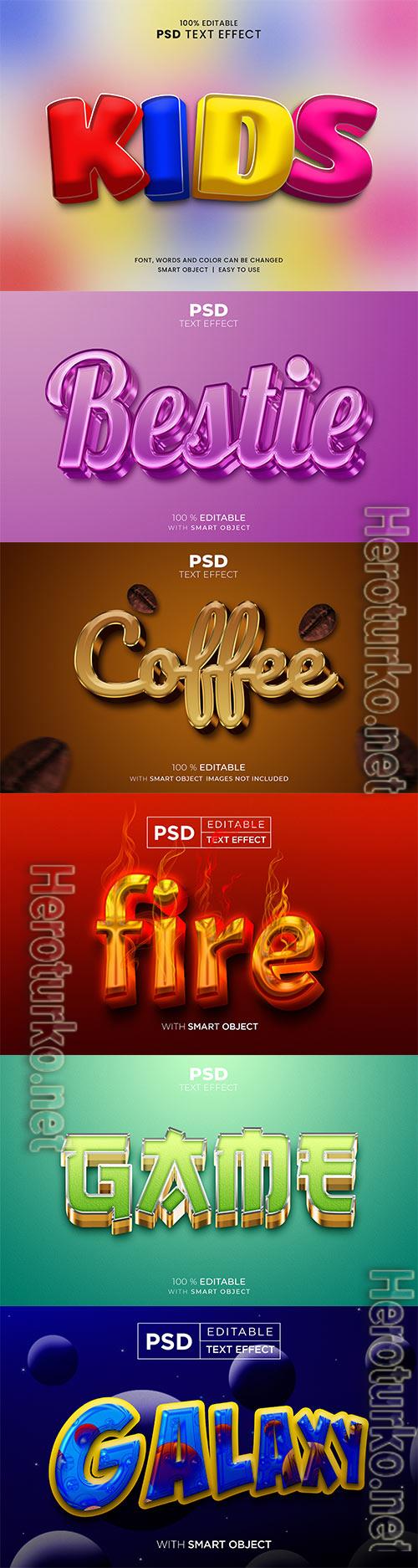 Psd text effect set vol 260