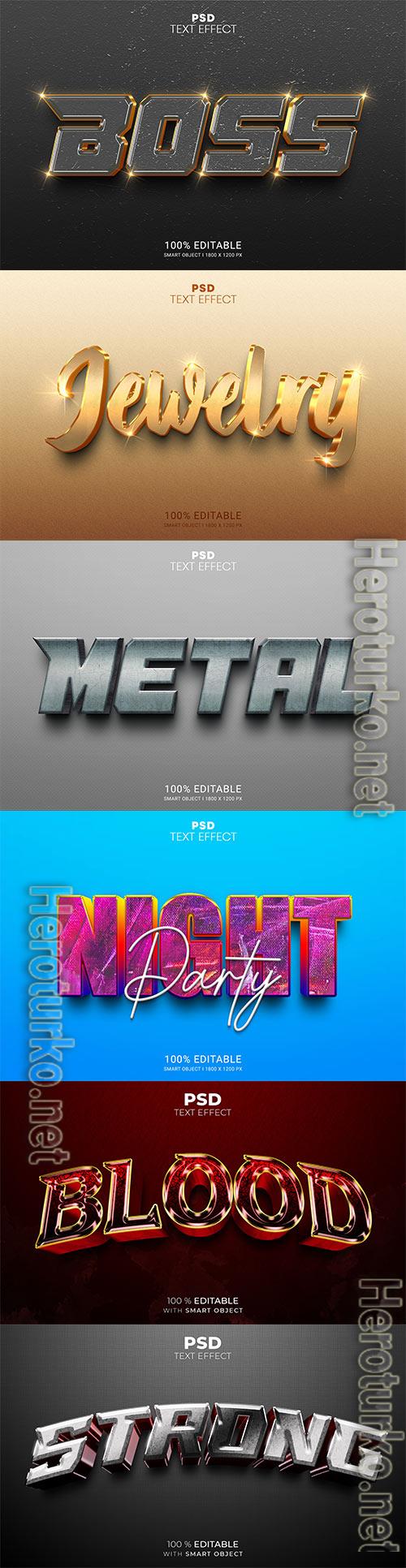 Psd text effect set vol 259