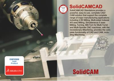 SolidCAMCAD 2021 SP4 HF1 Build 127622 Standalone (x64) Multilanguage