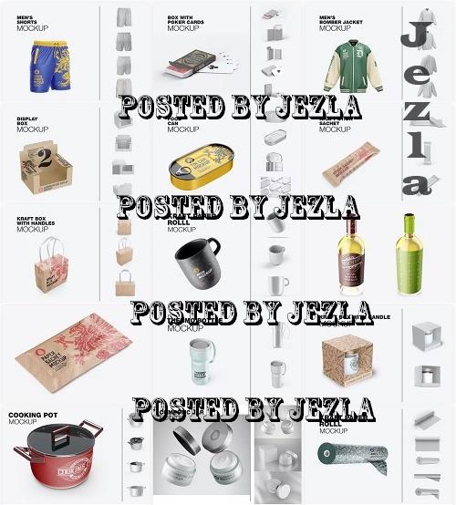 Roverto Shop Mockup Bundle 13 - 15 Premium Graphics
