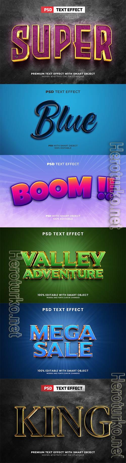 Psd text effect set vol 251