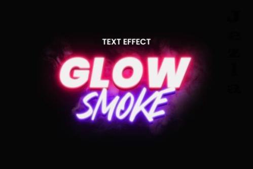 Glow Smoke Photo Effect