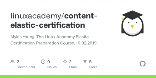 LinuxAcademy - The Linux Academy Elastic Certification Preparation Course