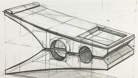 Udemy - Pencil Drawing Product Drawing Design with Perspective
