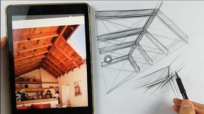 Architectural Design Course – Space Drawing with Perspective