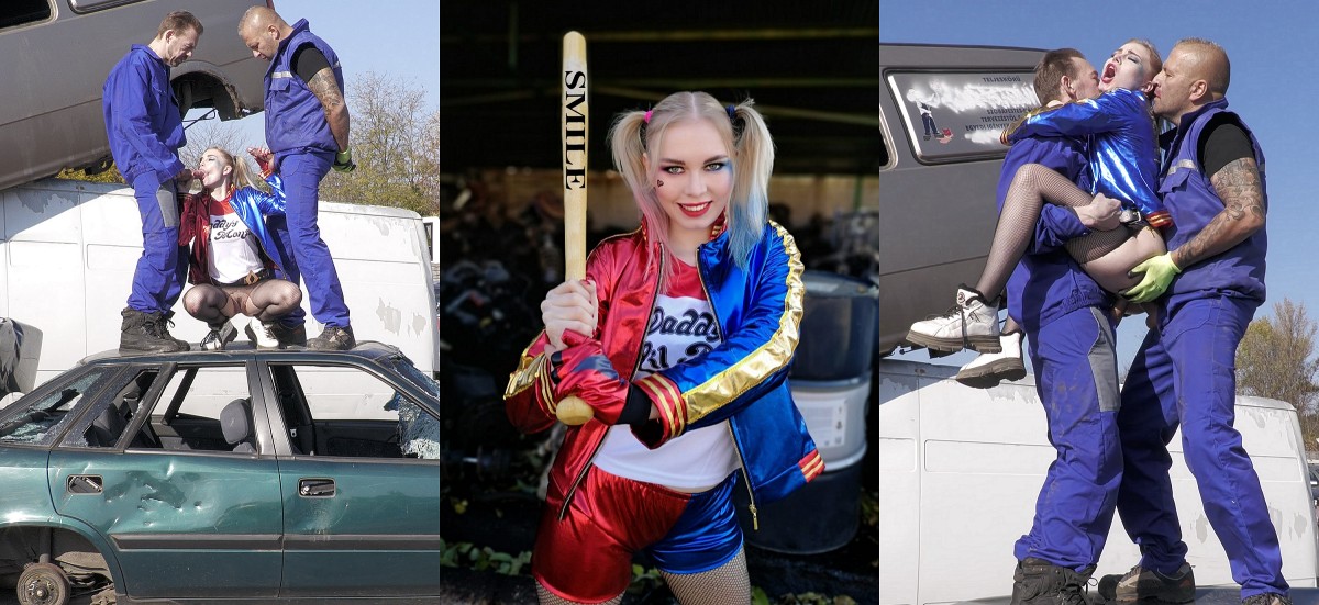 [PierreWoodman.com / WoodmanCastingX.com] Mimi Cica - XXXX - Harley Quinn fantaisies [04-03-2022, Anal, DP, 1080p]