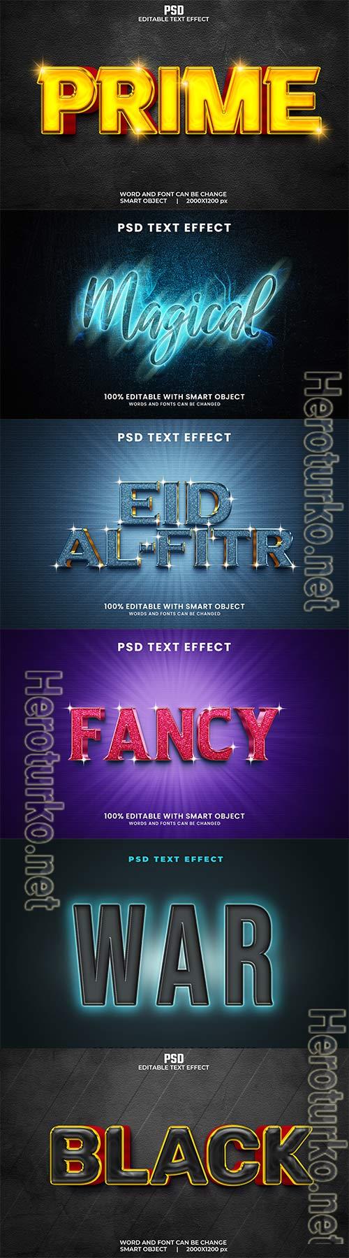 Psd text effect set vol 263