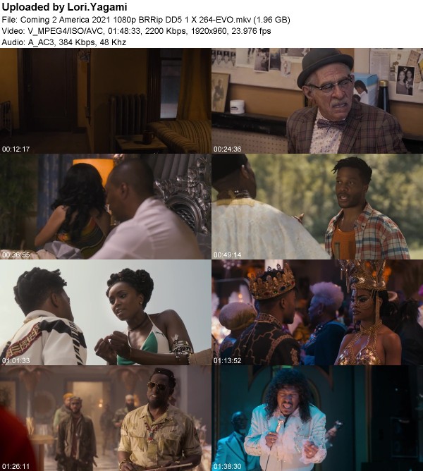 Coming 2 America (2021) 1080p BRRip DD5 1 X 264-EVO