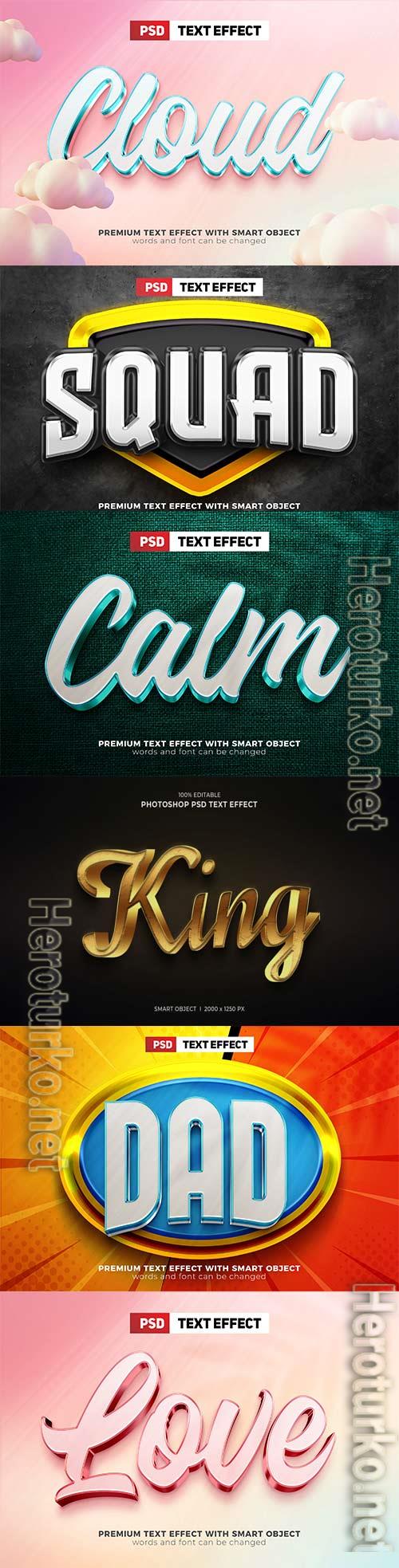 Psd text effect set vol 274