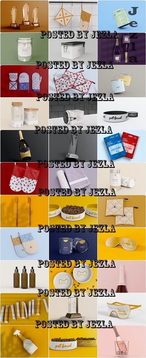 McLittle Shop Mockup Bundle 01 - 33 Premium Graphics