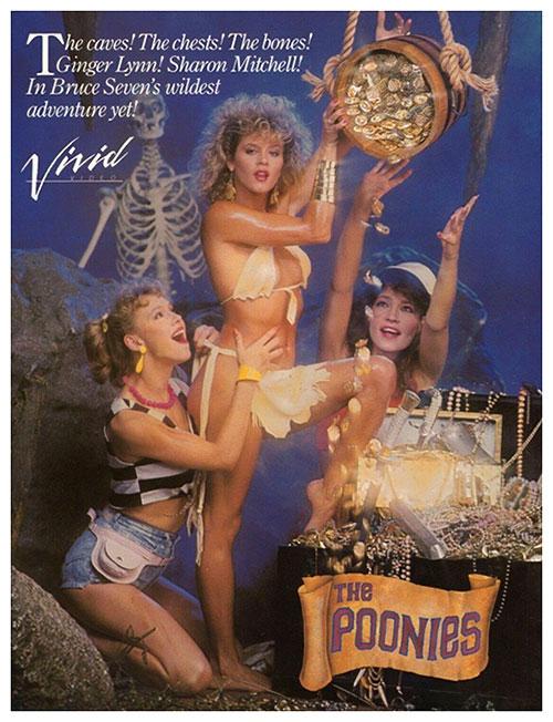 Poonies / Балбески (Bruce Seven, Vivid) [1985 г., Classic, Feature, VHSRip] (Amy Rogers, Sharon Mitchell, Amber Lynn, Heather Wayne, Bionca, Ginger Lynn, Kevin James, Marc Wallice, Amy Rogers, Herschel Savage, Peter North, Ted Williams)