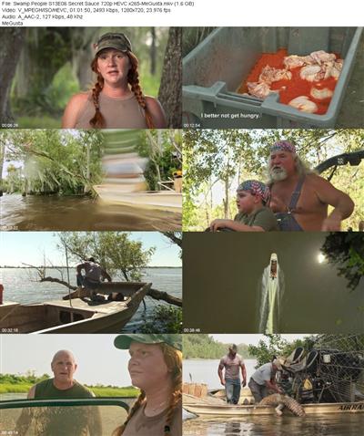 Swamp People S13E06 Secret Sauce 720p HEVC x265 