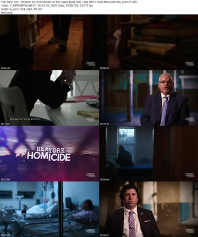 New York Homicide S01E09 Murder on the Upper East Side 720p HEVC x265 