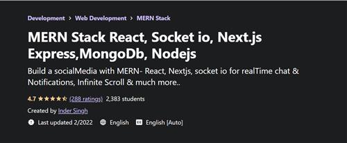Udemy - MERN Stack Real Time Chat App With Express, React, MongoDB