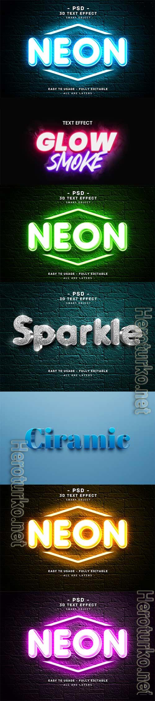 Psd text effect set vol 300
